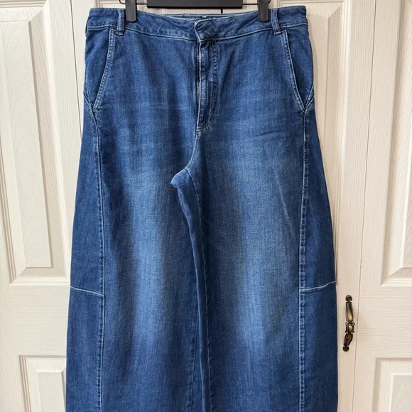 Pilcro Full Curve High-Rise Wide-Leg Jeans Women’s Size 30 - Picture 5 of 12